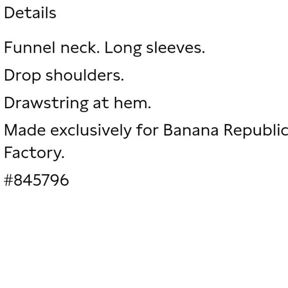 Banana Republic Tie-Waist Oversized Sweatshirt - Picture 11 of 11